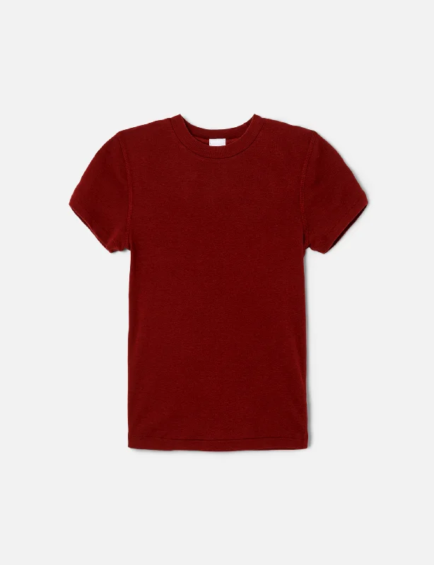 90s Baby Tee, Currant Traditional Women's 