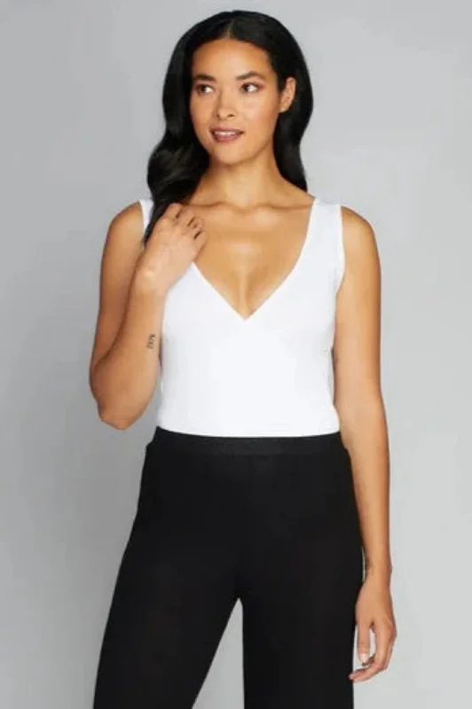 Bamboo Sleeveless Wrap Body Suit Dynamic Women's High - energy