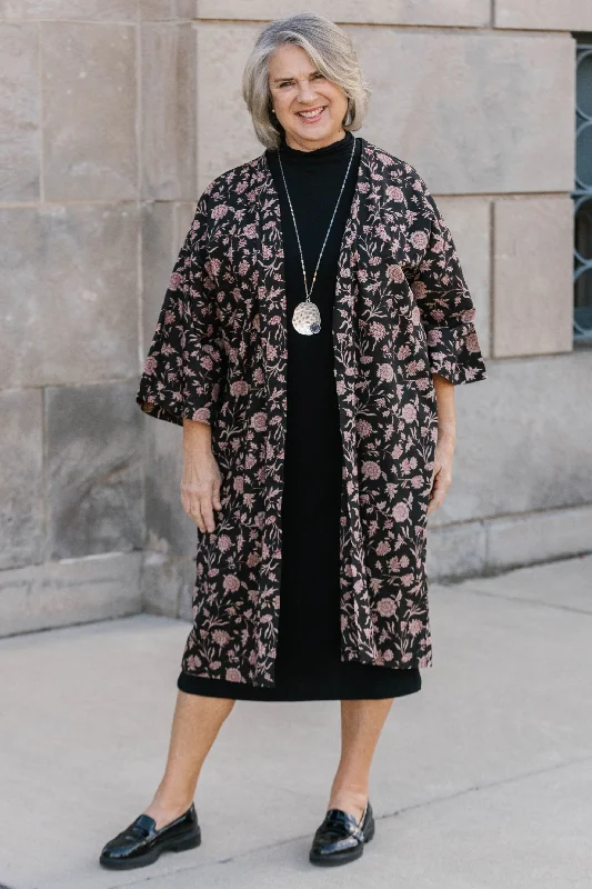 Adley Kimono Cardigan Cozy Women's Winter