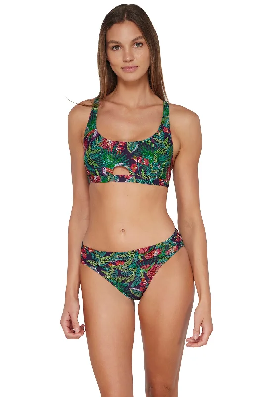 Sunsets Welcome To Rio Brandi Bralette Top Feminine Women's Soft 