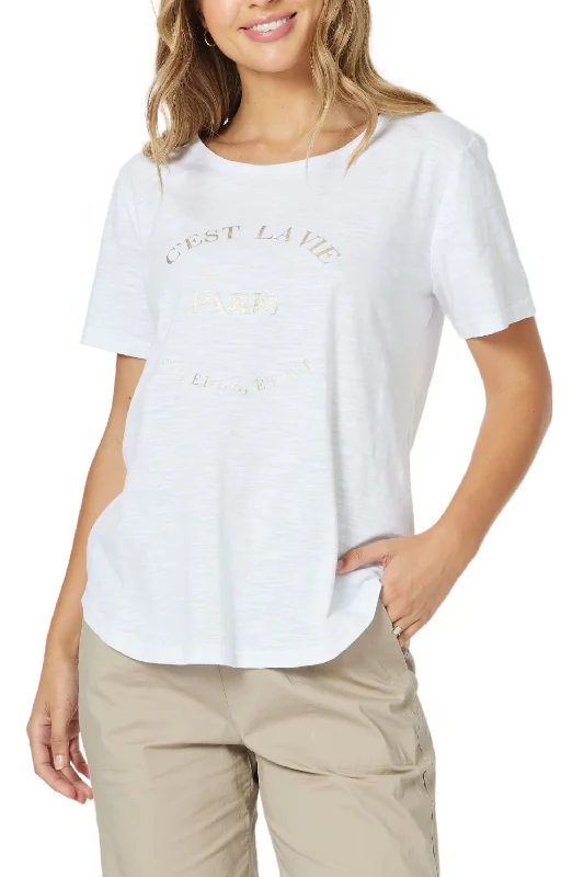 PARIS T SHIRT - 46185T Relaxed Women's 