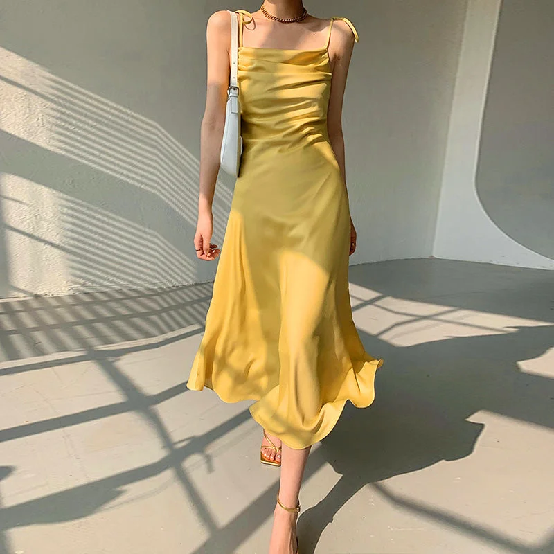 Mirabella Satin Party Dress Australian Beach
