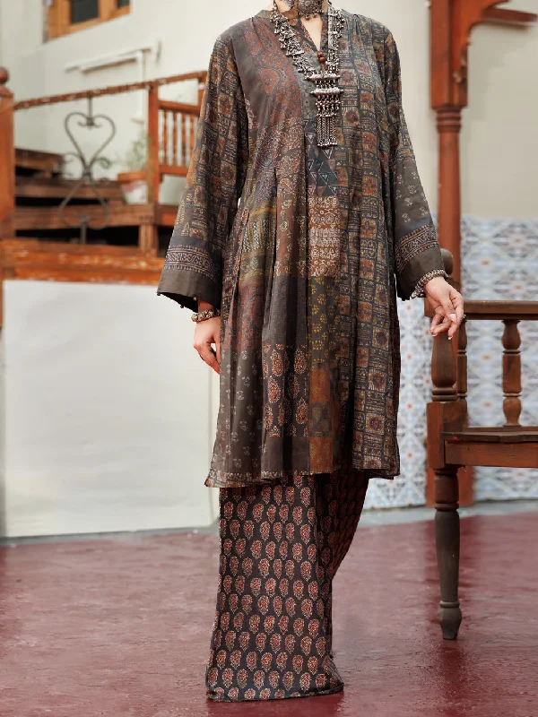 Mehndi Green Cambric Tunic - AWP-LK-718 Classic Women's Tweed