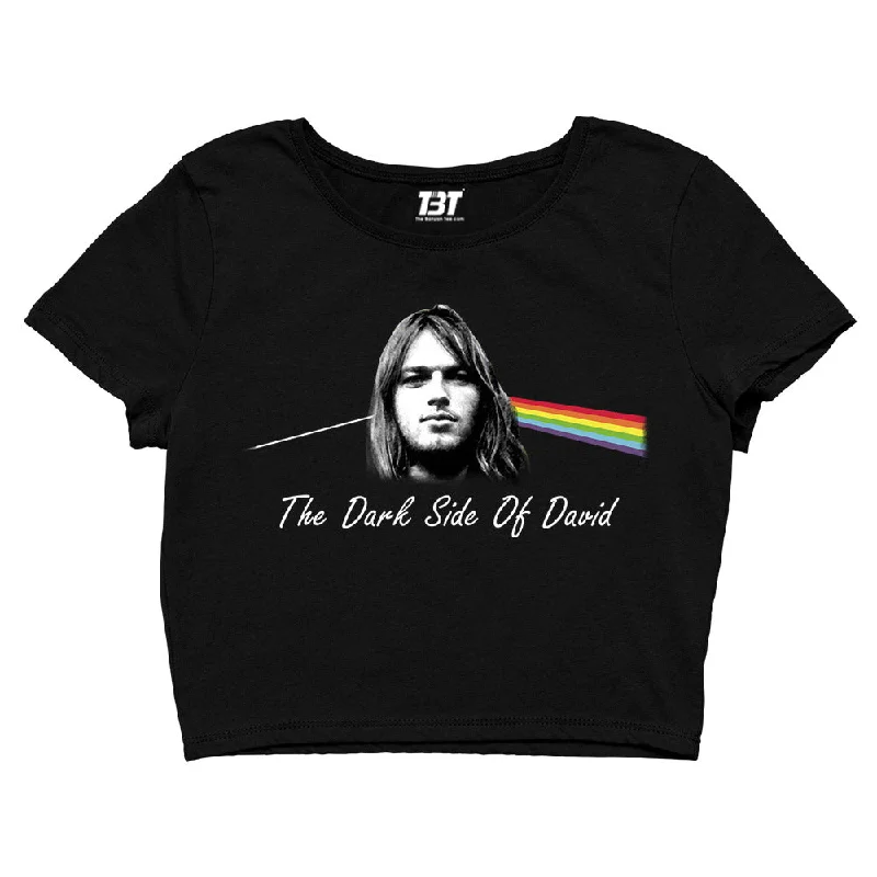 Pink Floyd Crop Top - The Dark Side Of David Women