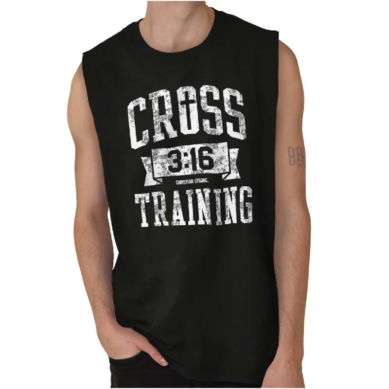 Cross Training Jesus Sleeveless T Shirt Modern Women's 