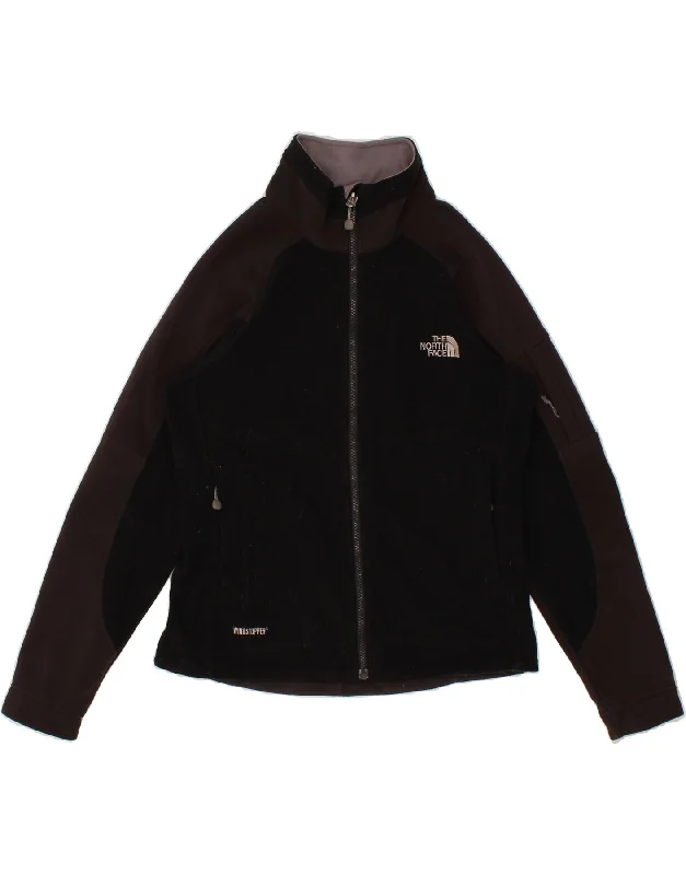 THE NORTH FACE Womens Fleece Jacket UK 10 Small Black Colourblock Country