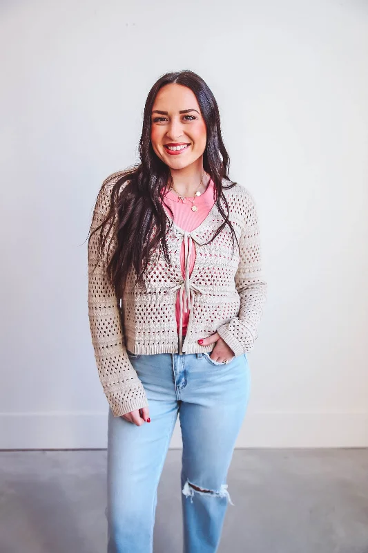 Kiara Cardigan-Shell Business