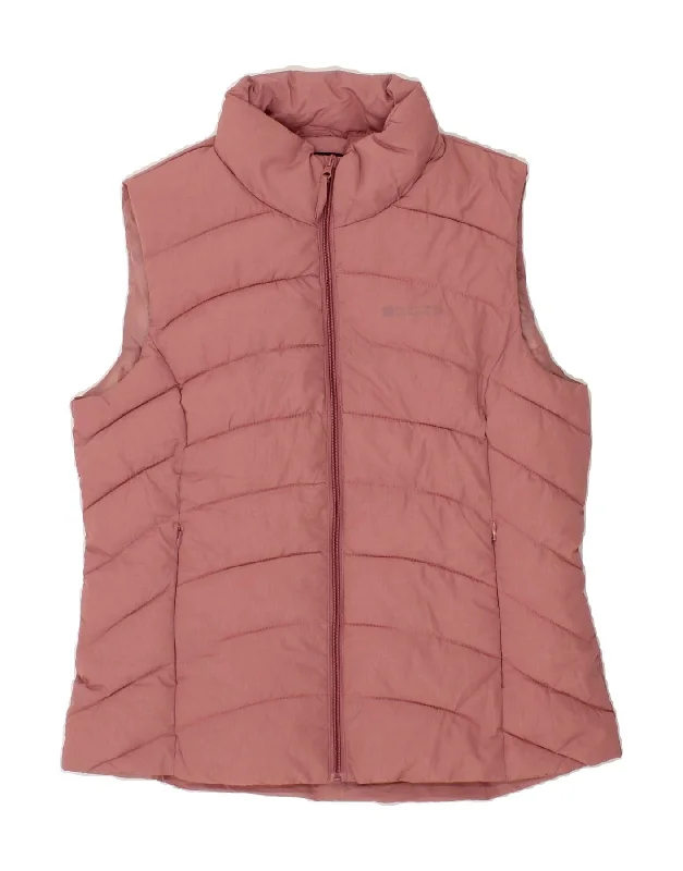 MOUNTAIN WAREHOUSE Womens Padded Gilet UK 10 Small Pink Nylon Casual Women's Japanese MOUNTAIN WAREHOUSE Womens Padded Gilet UK 10 Small Pink Nylon Casual Women's Japanese