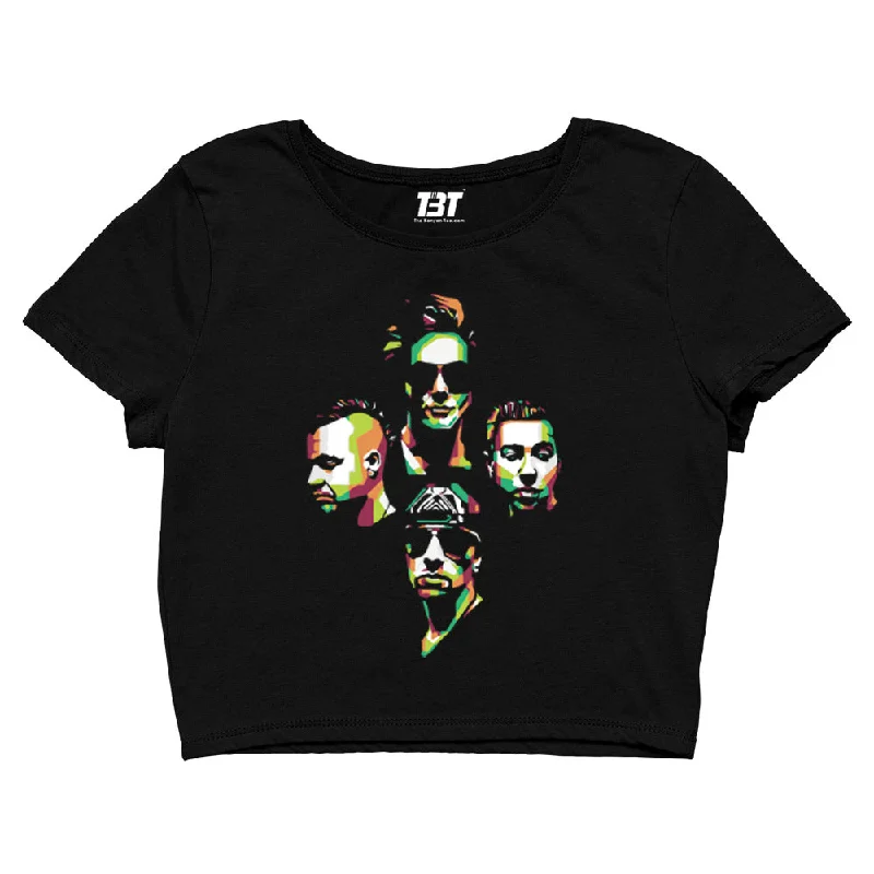 Avenged Sevenfold Crop Top - Heavy Metal Legends Feminine Women's Soft 