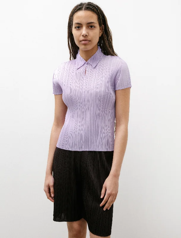 Monthly Colours SS Polo Purple Onion Scandinavian