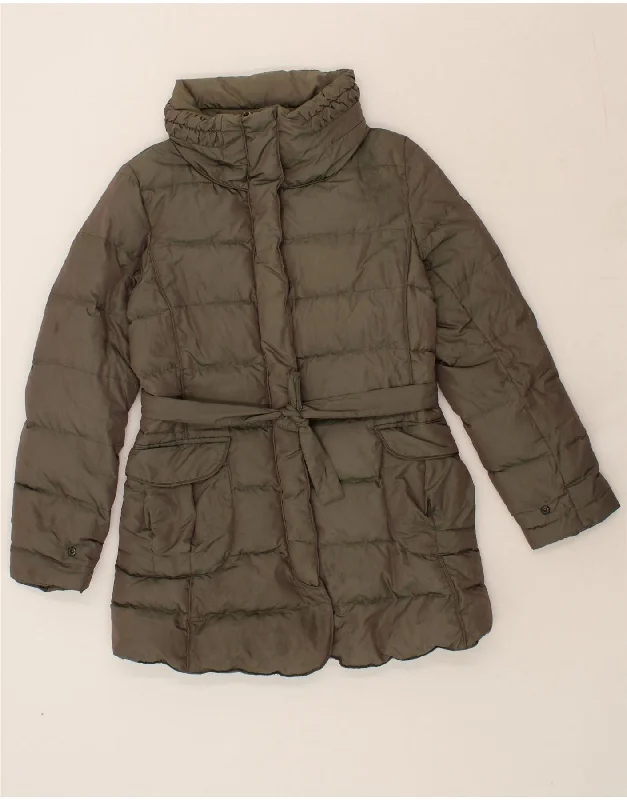 MAX & CO. Womens Padded Coat UK 8 Small Grey Polyamide Practical Women's Quick - dry