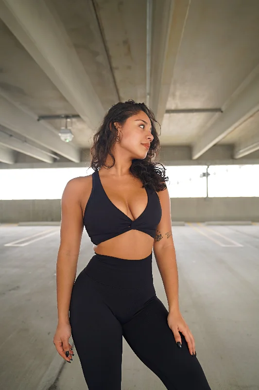 Impact Sports Bra - Black Tough Women's Military - inspired