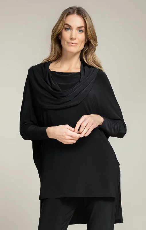 Sympli, 23158-2 Wander Tunic, 3/4 sleeve Laid - back Women's Vibe