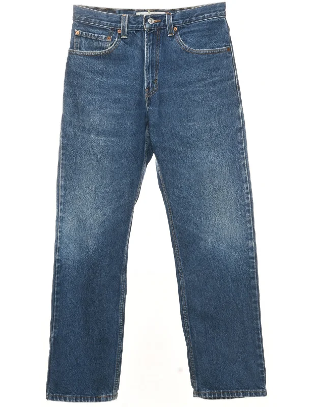 Straight Leg Levis 505 Jeans - W32 L32 Laid - back Women's Vibe