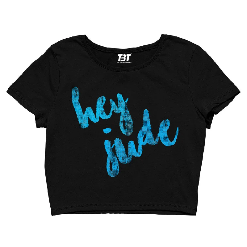 The Beatles Crop Top - Hey Jude Women