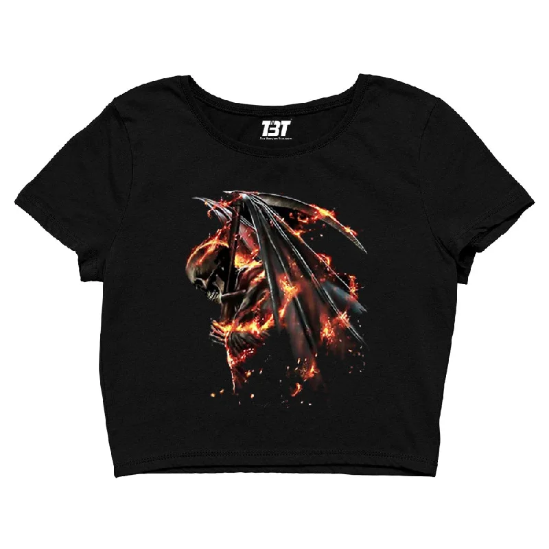 Avenged Sevenfold Crop Top - Shepherd Of Fire Sophisticated Women's Tailored