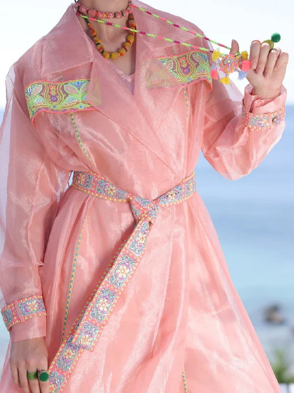 Pink Tunic - AL-LK-960 Relaxed Women's Beachy