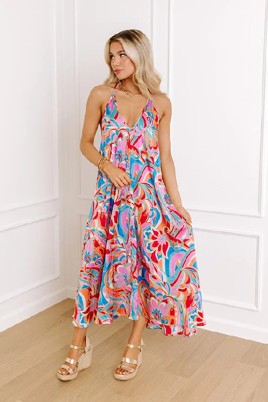 Sweetest Rush Satin Midi Street