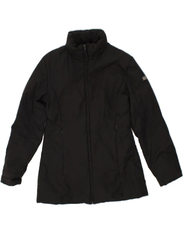 SERGIO TACCHINI Womens Padded Jacket IT 42 Medium Black Scandinavian
