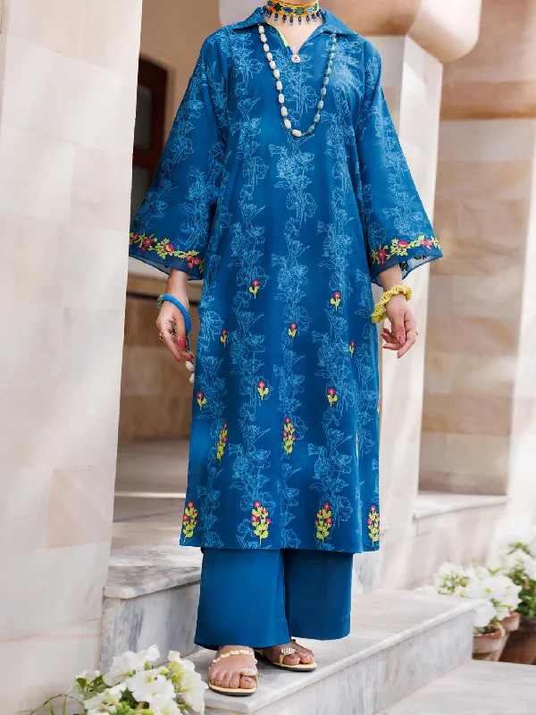 Teal Lawn Tunic - AL-LK-968 Preppy Women's College