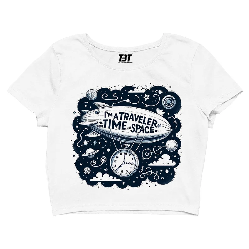 Led Zeppelin Crop Top - Kashmir Youthful Women's Pop