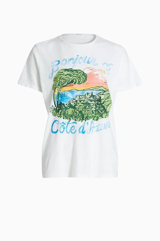 Mother The Rowdy T-Shirt - Bonjour Bold Women's Animal Print