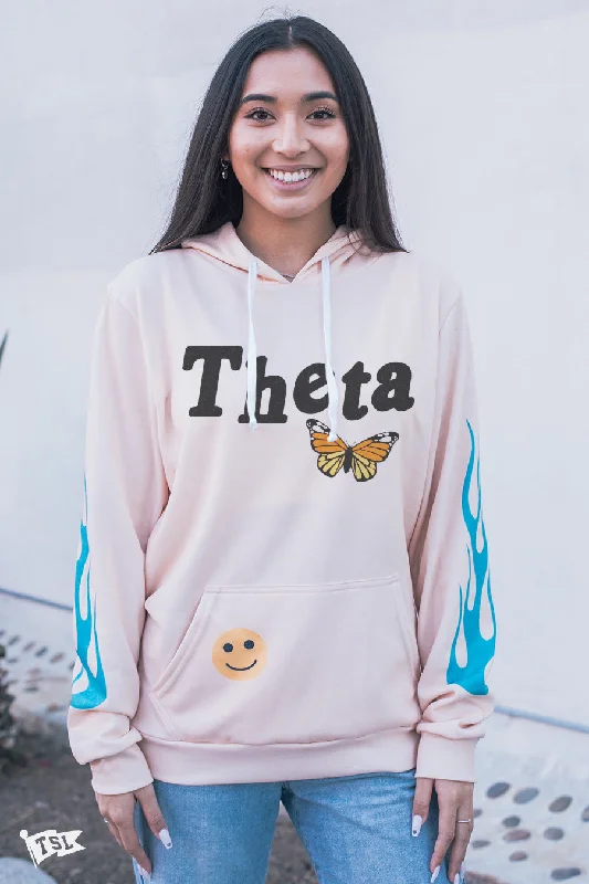 Kappa Alpha Theta Be Good Hoodie Earthy Women's 