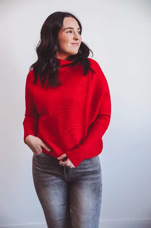 Kiley Sweater-Ruby garde