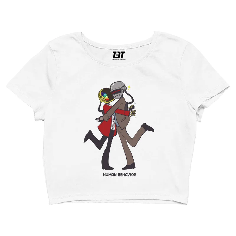 Daft Punk Crop Top - Human Behavior performance