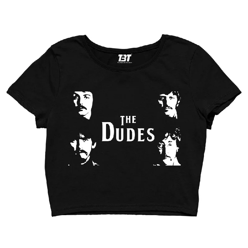 The Beatles Crop Top - The Dudes Sophisticated Women's 
