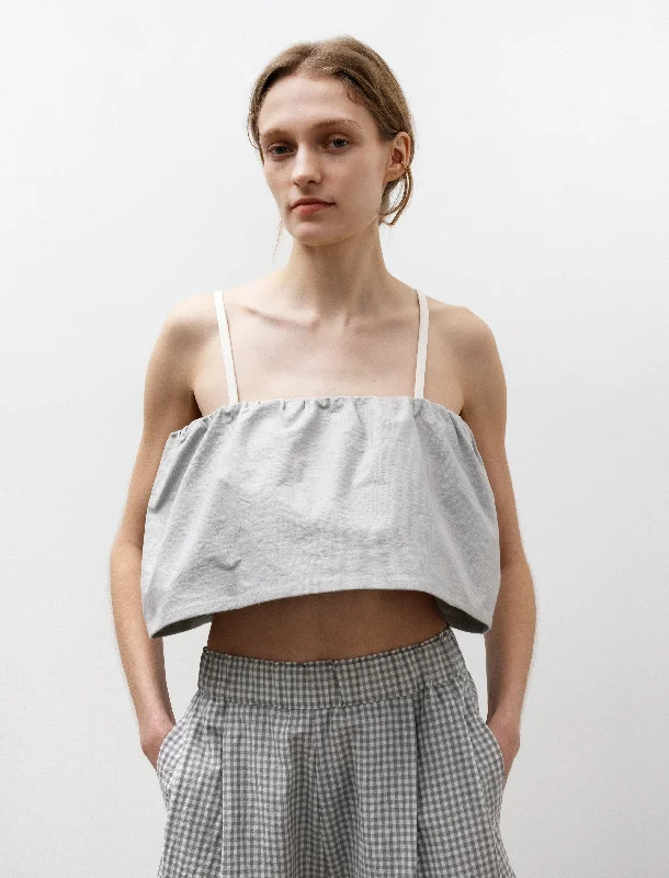 Tanker Top Grey Sharp Women's Italian