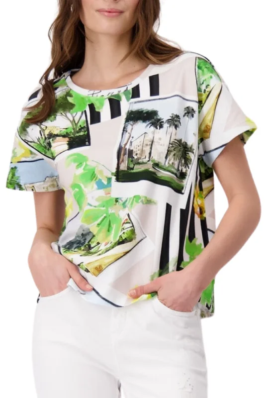 TERRY TOWELLING TEE - 408600MNR Sporty Women's Athleisure 