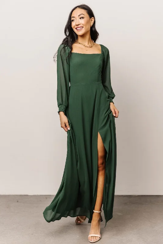 Giselle Maxi Dress | Evergreen Practical Women's Quick - dry