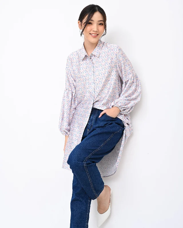 AMEL SATEEN TUNIC Minimalist Women's Casual