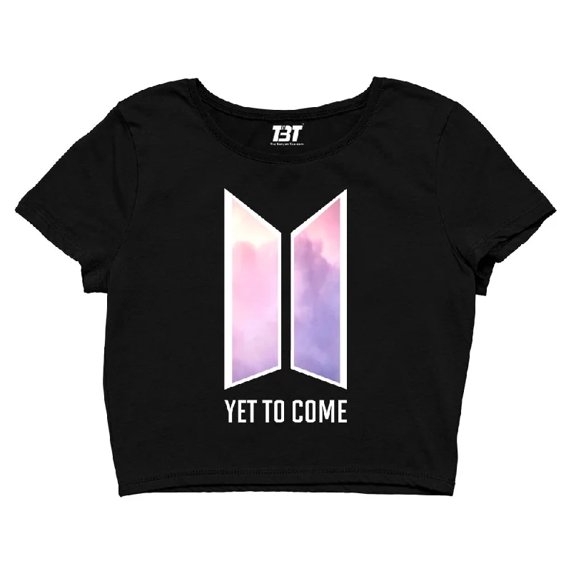 BTS Crop Top - Yet To Come Refined Women's Classic 