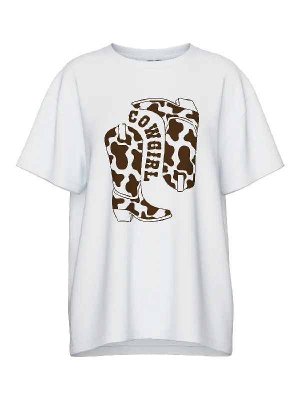 PCEXPRESS T-Shirt - Bright White Edgy Women's Punk