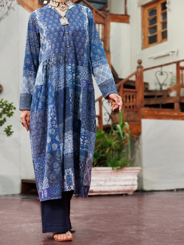 Blue Cambric Tunic - AWP-LK-717 Cool Women's Skate