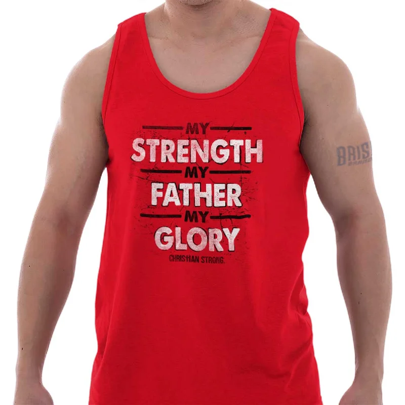 Strength Father Glory Tank Top Practical Women's Quick - dry