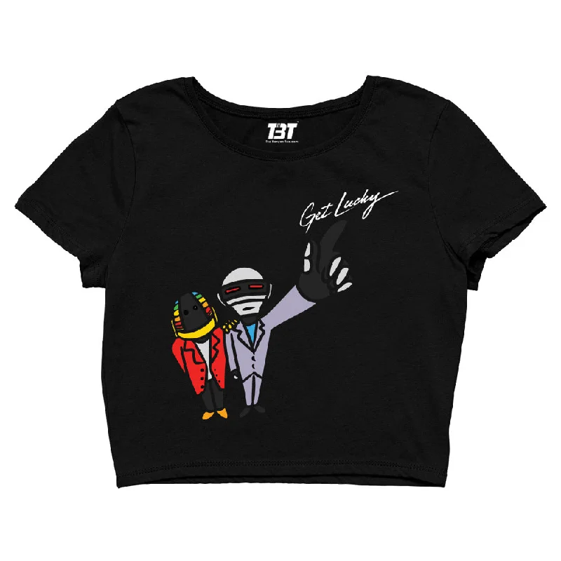 Daft Punk Crop Top - Get Lucky purpose