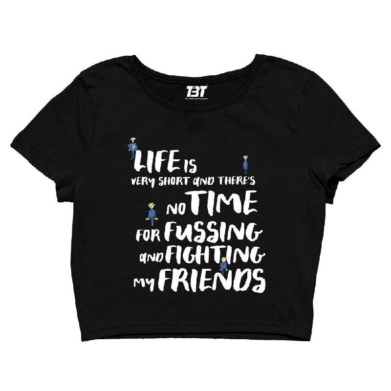 The Beatles Crop Top - We Can Work It Out Hip Women's Urban