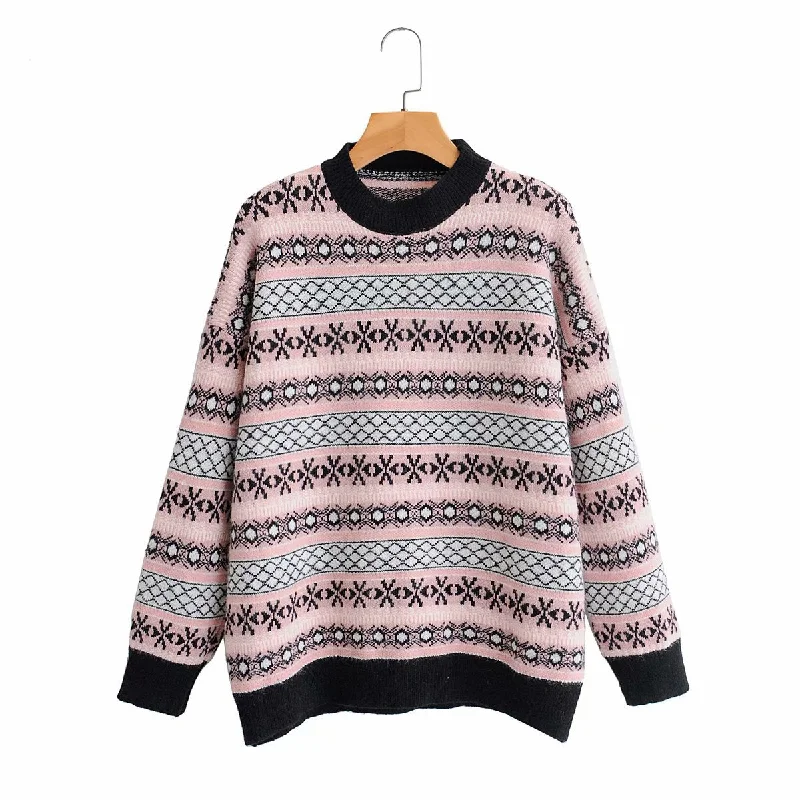 Slouchy turtleneck sweater for women  1359 Polished Women's Silk