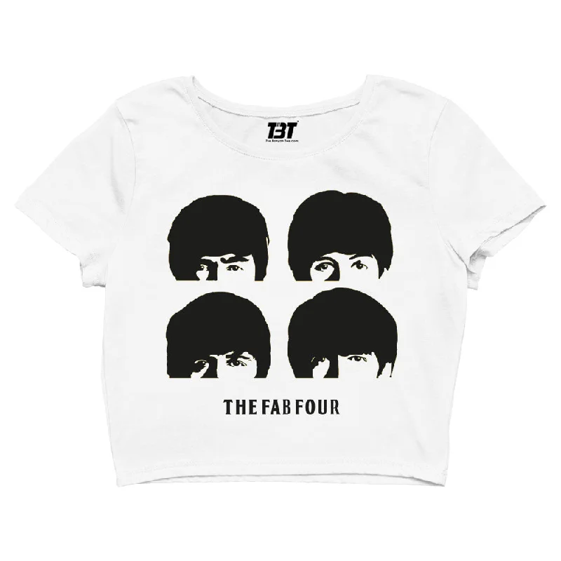 The Beatles Crop Top - The Fabulous Four Scandinavian