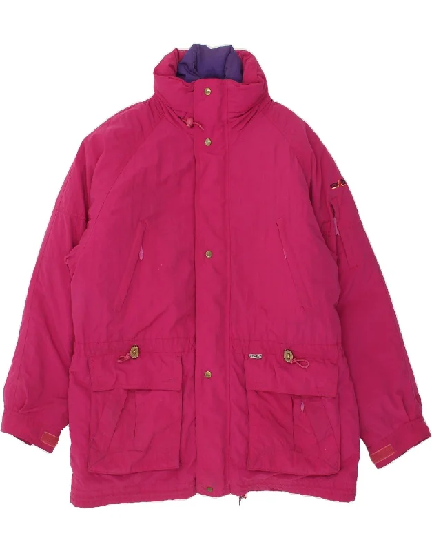 VAUDE Womens Oversized Reversible Padded Jacket UK 16 Large Pink Polyester Artistic Women's Avant - VAUDE Womens Oversized Reversible Padded Jacket UK 16 Large Pink Polyester Artistic Women's Avant -