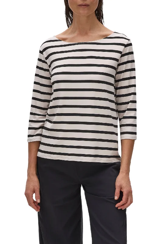 RELAXED BOAT NECK - F5322630 Cashmere