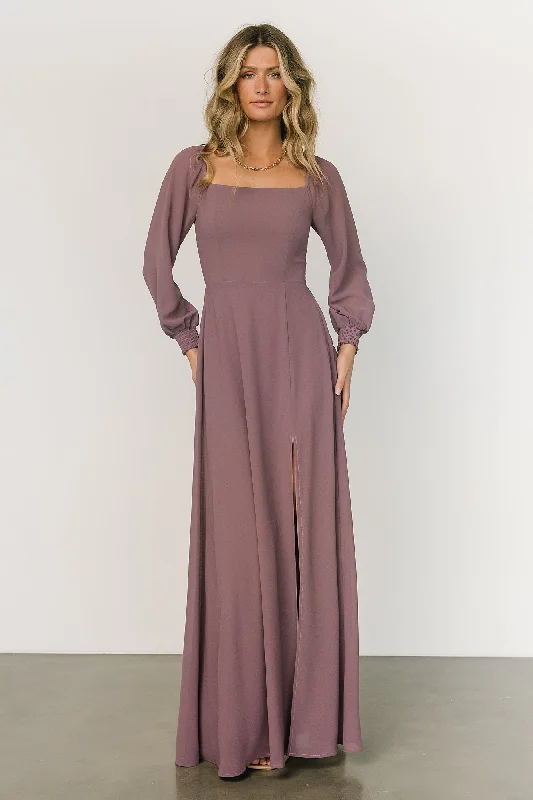 Giselle Maxi Dress | Vintage Plum Modern Women's Tech