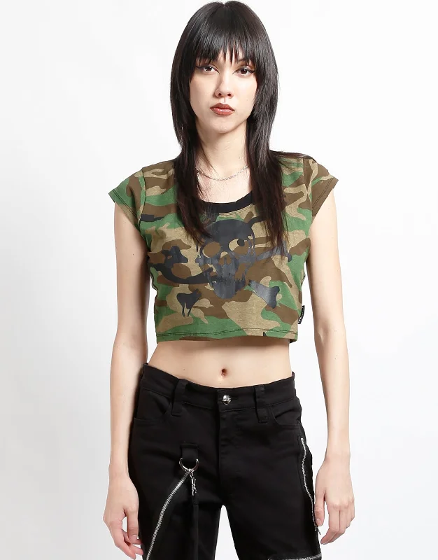 SUPER SKULL TEE CAMO purpose