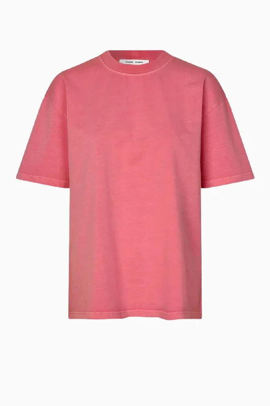 Samsøe Samsøe Eira T-Shirt - Rose Wine Vacation