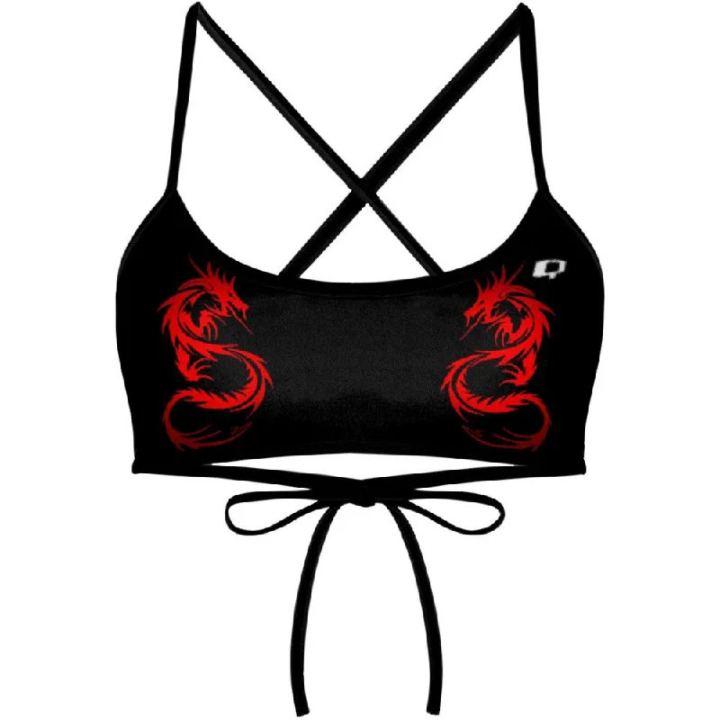 Red Dragon  Ciara Tieback Bikini Top Casual Women's Japanese 