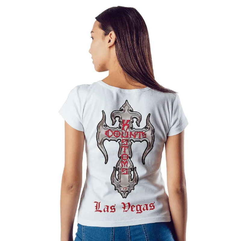 Count's Kustoms KROSS Women's Airlume SlimFit Triblend T-Shirt Business