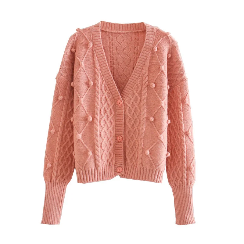 Autumn women's cardigan jacket  1347 Cozy Women's Sherpa - lined